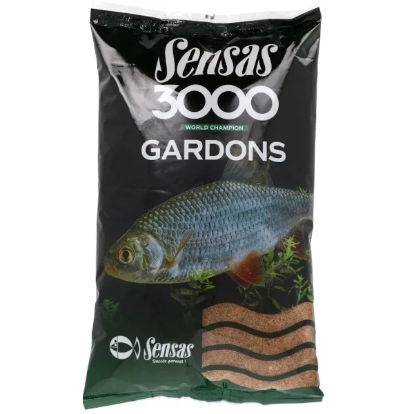 Sensas 3000 Gardons Roach Krmítko 1kg