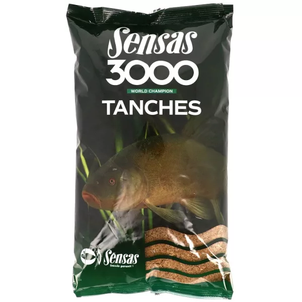 Sensas 3000 Tench Lín Krmítko 1kg