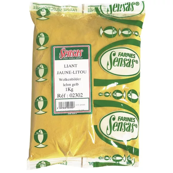 Sensas Liant Jaune-Litou Žlutý Jíl 1kg