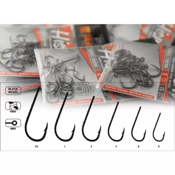 Trabucco Hisashi 11014 08 Háček na dravce 15ks