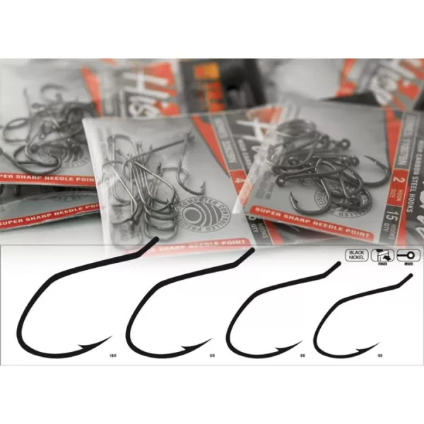 Trabucco Hisashi 11026 6/0 Háček pro dravé ryby 5ks