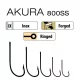 Trabucco Akura 800 SS 5/0 Háček na dravé ryby 6ks