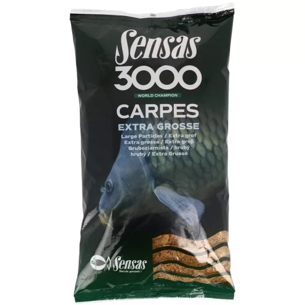Sensas 3000 Carp Large Particles Krmení 1kg