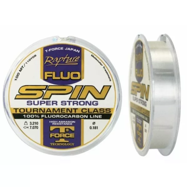 Rapture Spin Fluorocarbon 100m 0,22mm Monofilní hlavní vlasec