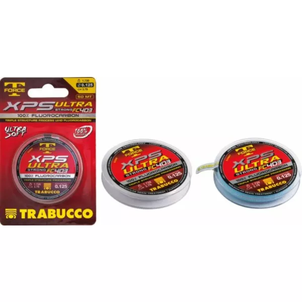 Trabucco T- Force Ultra FC403 50m 0,26mm FluoroCarbonový návazcový vlasec