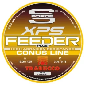   Trabucco S-Force Feeder Plus Conus 200m 0,35-0,25mm Monofilní hlavní vlasec