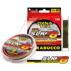   Trabucco Dyna-Tex SLK X8 SS 150m 0,205mm Limetkově zelená Pletená hlavní šňůra