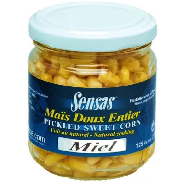 Sensas Skleněná Medová Kukuřice na chytání 212ml