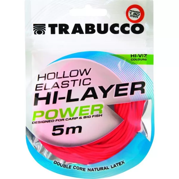Trabucco Hi-Layer Hollow Elastic Power Rakós Trubičková guma 1,9mm 5m