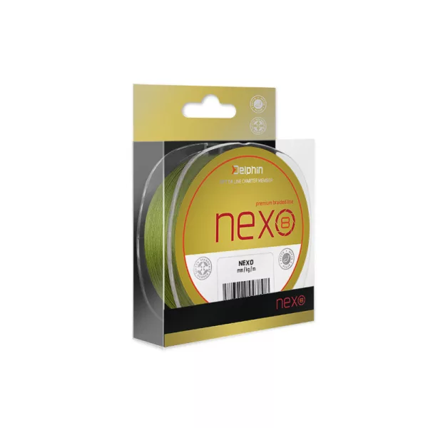 Delphin NEXO 8 zelená 0,10mm 130m