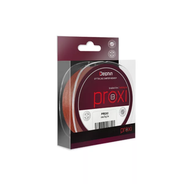 Delphin PROXI 8 hnědá 0,08mm 130m