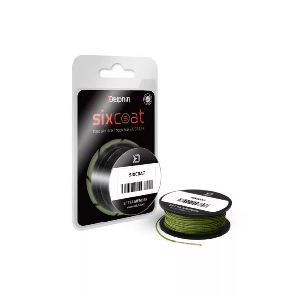 Delphin SIXCOAT Skin Line tráva 13m 25lbs