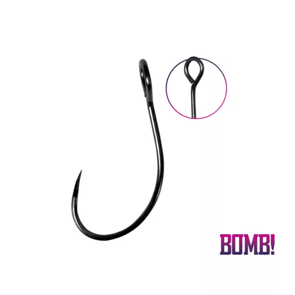 Delphin BOMB! HardLURE háček bez protihrotu / 10ks 6