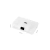 Box Delphin TBX One 140-5P Clip 140x105x35mm