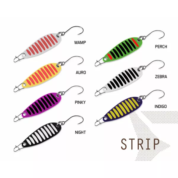 Delphin Strip AURO #8 - 2gr - Třpytka - Velikost háčku #8