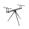 Tripod Delphin TPX3 BlackWay na 3 pruty