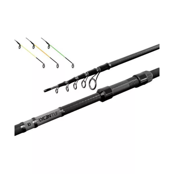 Delphin LYCAN Telefeeder prut +3 špičky 
390cm/100g