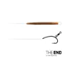 Delphin THE END D-Rig vázaný háček / 2ks Předvázaný háček 20cm/0,35mm/#4