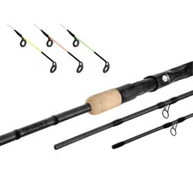 Delphin NIRVANA FDR feeder prut + 3 špičky 13ft/80g