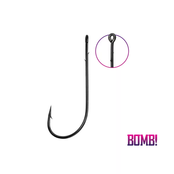 Delphin Háček Čeburáška BOMB! X-BARB / 5ks Háček 6/0