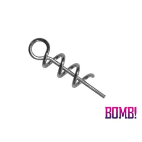   Delphin BOMB! Twisto ScrewLOCK / 10ks JIG hlavička špirála S