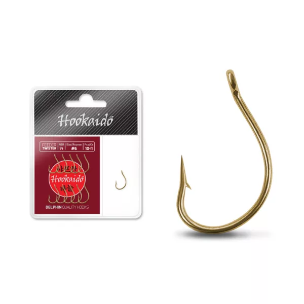 Delphin Háček HKD Feeder TWISTER / 10+1ks Háček 8