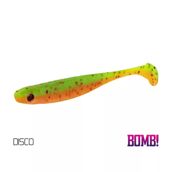Delphin BOMB! Gumová rybka Rippa - Disco 5ks Gumová nástraha 10cm