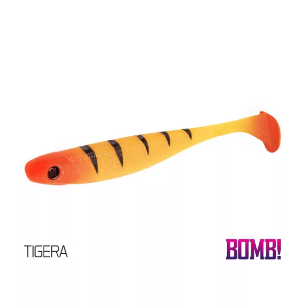 Delphin BOMB! Gumová rybka Rippa - Tigera 5ks Gumová nástraha 10cm
