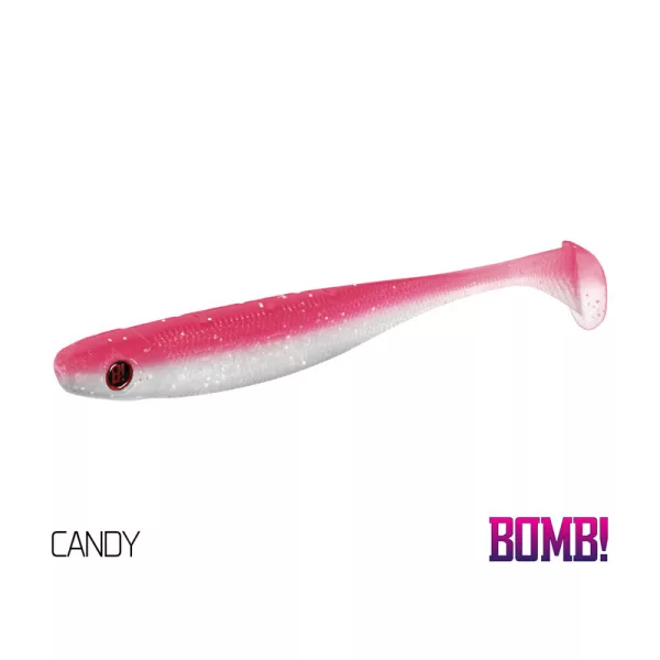 Delphin BOMB! Gumihal Rippa - Candy 5ks Gumová nástraha 5cm