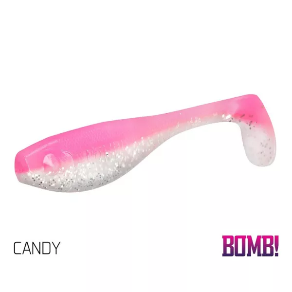 Delphin BOMB! Gumová nástraha Fatty - Candy 5ks Gumová umělá nástraha 10cm