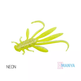 Delphin MANYA UVs nymfa / 5ks 10.5cm/NEON