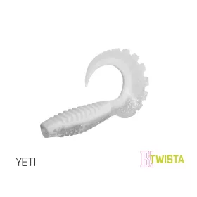 Gumová nástraha Delphin TWISTA UVs / 5ks 10cm/YETI