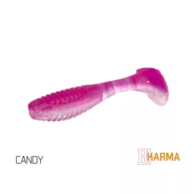 Gumová nástraha Delphin KARMA UVs / 5ks 8cm/CANDY