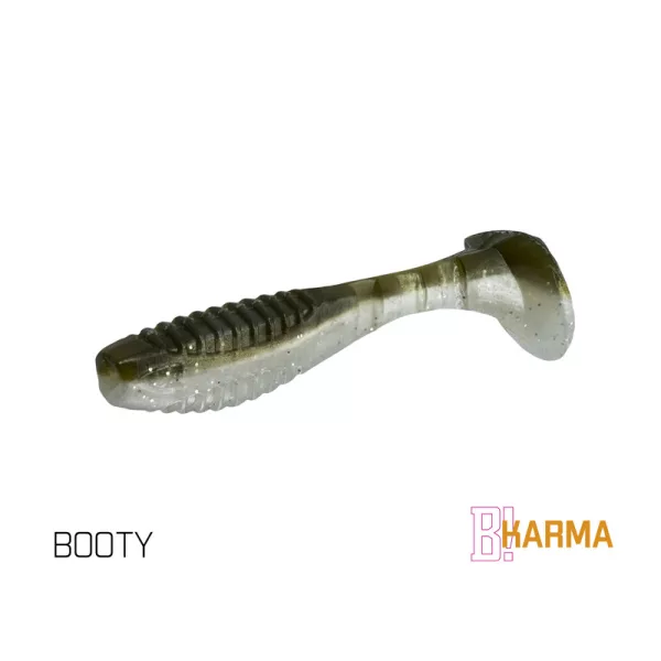 Gumová nástraha Delphin KARMA UVs / 5ks 8cm/BOOTY