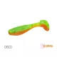 Gumová nástraha Delphin KARMA UVs / 5ks 8cm/DISCO