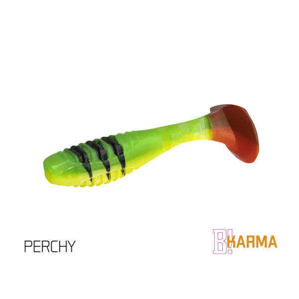 Gumová nástraha Delphin KARMA UVs / 5ks 8cm/PERCHY