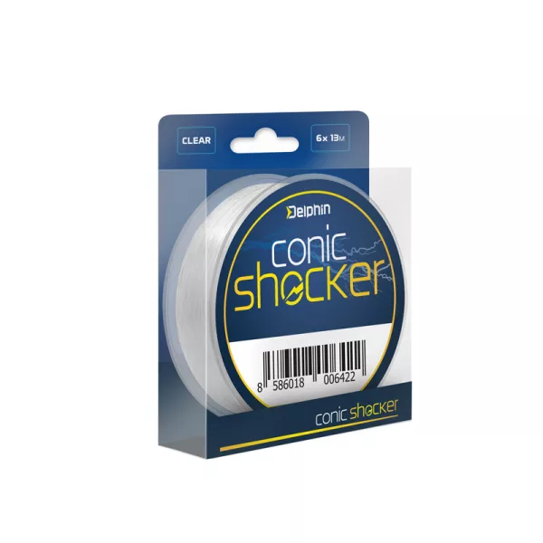 Delphin Kónický nahazovací návazec Conic SHOCKER / 6x13m 0,28mm-0,50mm