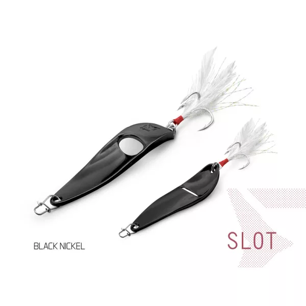 Delphin Třpytka SLOT Třpytka plandavka 20gr Black Nickel