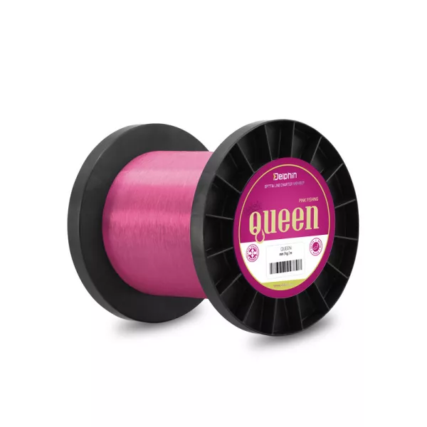 Delphin Queen Carp 0,30mm 20000m Růžový Monofil Hlavní vlasec