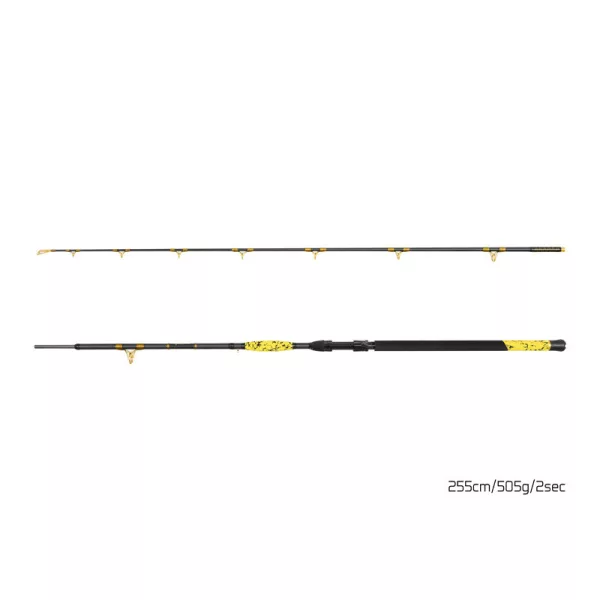 Delphin HAZARD BxG 255cm, 505g, 2dílný sumcový prut