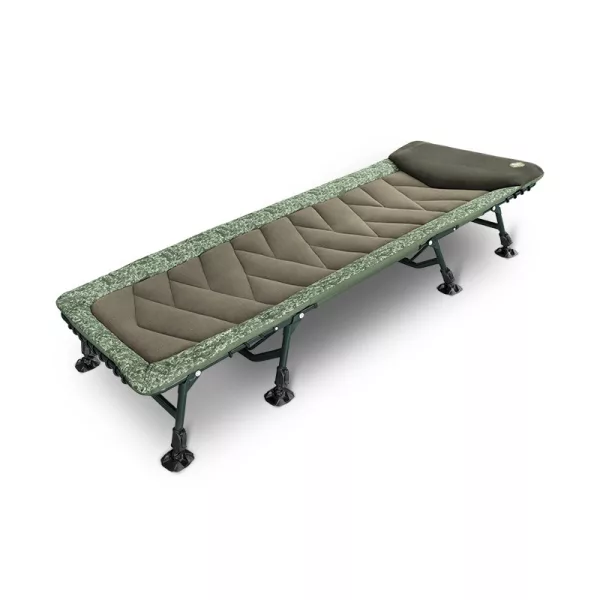 Delphin EightLUX 8 C2G 8nohé rybářské lehátko, s nastavitelnými nohami 205x80cm