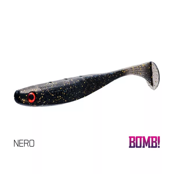 Delphin DuoPACK BOX BOMB! Rippa / 12x 5ks 5cm/NERO gumová rybka