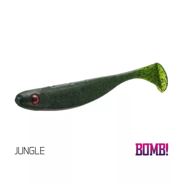Delphin DuoPACK BOX BOMB! Rippa / 12x 5ks 5cm/JUNGLE gumová rybka