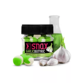   Delphin D SNAX POP nástraha 5.5mm/20g Česnek-Máslová kyselina Pop Up Feeder nástraha