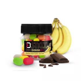   Delphin MIX D SNAX WAFT nástraha 10x7mm/20g Čokoláda-Banán wafters