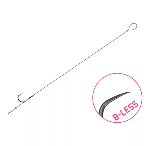 Delphin Proxi Sting Navázaný Háček 8cm / 0,10mm / B-LESS #6 / Sting 5mm