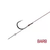 Delphin Proxi Sting Navázaný Háček 8cm / 0,10mm / BARB #8 / Sting 5mm