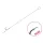 Delphin Proxi Sting Navázaný Háček 12cm / 0,10mm / BARB #6 / Sting 5mm