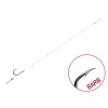 Delphin FLR Sting 12cm 0.25mm #6 Předvázaný háček s protihrotem a nástrahovým trnem 6ks