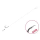Delphin FLR Sting 12cm 0.25mm #6 Předvázaný háček s protihrotem a nástrahovým trnem 6ks